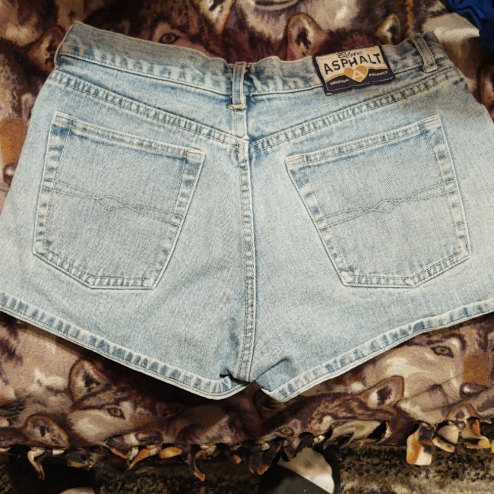 Blue Asphalt Jean shorts